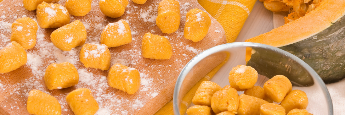 Sütőtökös gnocchi