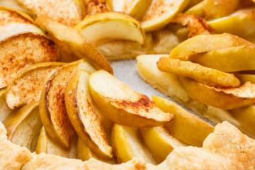 Almás galette
