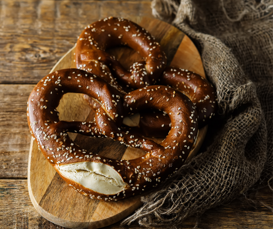 Teljes kiőrlésű magvas perec